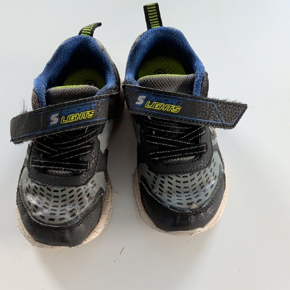 Skechers Kids Sneakers - Black and Blue